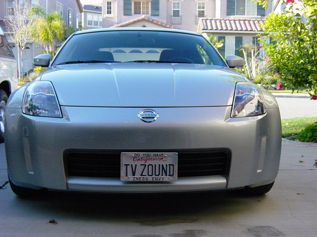 What's the deal with no front plates? -  - Nissan 350Z and 370Z  Forum Discussion