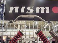 Nismo parts on display at Autorama in Dallas-nismofswaybar.jpg
