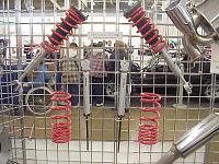Nismo parts on display at Autorama in Dallas-nismocoilshocks.jpg