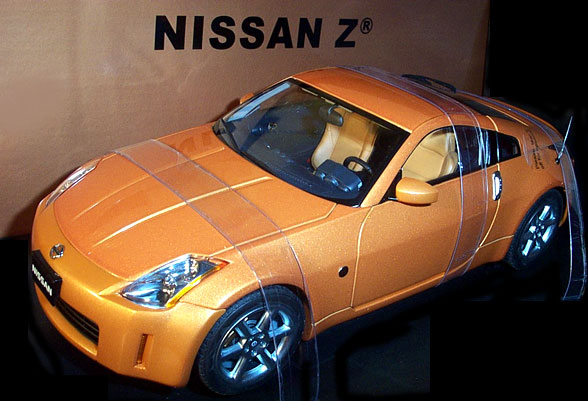 AutoArt 1/18 Scale 350Z Available in Silver & Le Mans Sunset. . . -   - Nissan 350Z and 370Z Forum Discussion