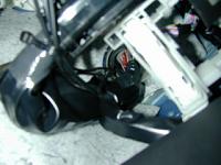 Remote Radar Detector Installation-under-dash-wire-entry.jpg