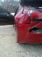 Damn, my 350z has frame damage. Not sure if it's worth fixing-wp_000432.jpg