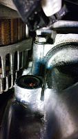 Oil pressure sensor port crack - simple fix-cut-grove.jpg