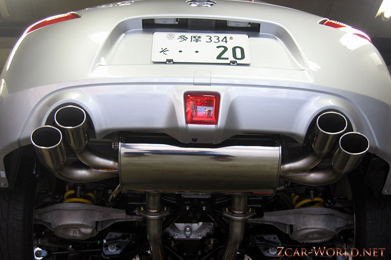 370z Quad sport exhaust. - MY350Z.COM - Nissan 350Z and 370Z Forum
