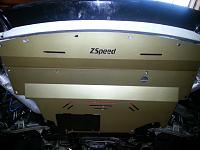 ZSpeed Aluminum Undershroud-zspeed-plate-installed-lower-front-view.jpg