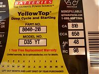 Step-By- Step Instructions on Replacing OEM Battery With An Optima Yellow Top...-imgp2315.jpg