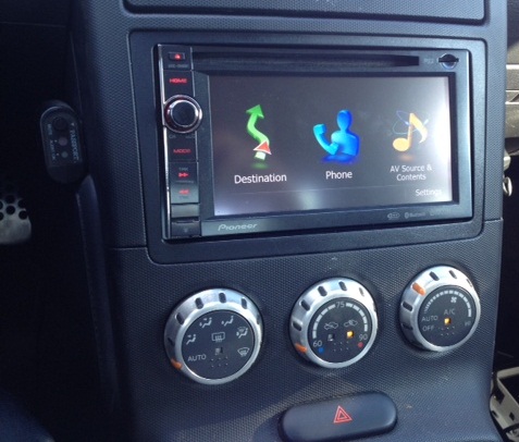 Kenwood AUX Bluetooth USB MP3 2DIN Autoradio für Nissan 350Z Roadster 02-05