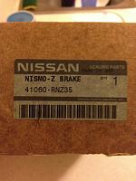 Nismo front Brake Pads 350z Non-Brembo-photo-3.jpg