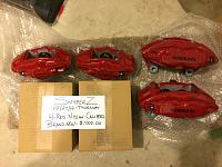 Brand new in box. Complete set of red akebono nissan calipers 50.00 shipped-image2.jpg
