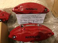 Brand new in box. Complete set of red akebono nissan calipers 50.00 shipped-image4.jpg