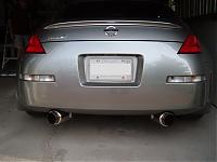 FS: 350z Tanabe Racing Super Medalion Exhaust-dscf2532blur.jpg