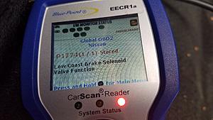 Automatic Transmission Not Shifting Out of 1st Gear AT Light Check Engine Light-20180314_133222.jpg