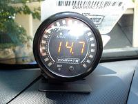 Innovate WB gauge install and Defi BF amber gauges!!-wbgaugeon.jpg