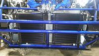 DIY: Huge Oil cooler for track cars / hp cars-powdercoated-core-support-installed-oil-coolers-only.jpg