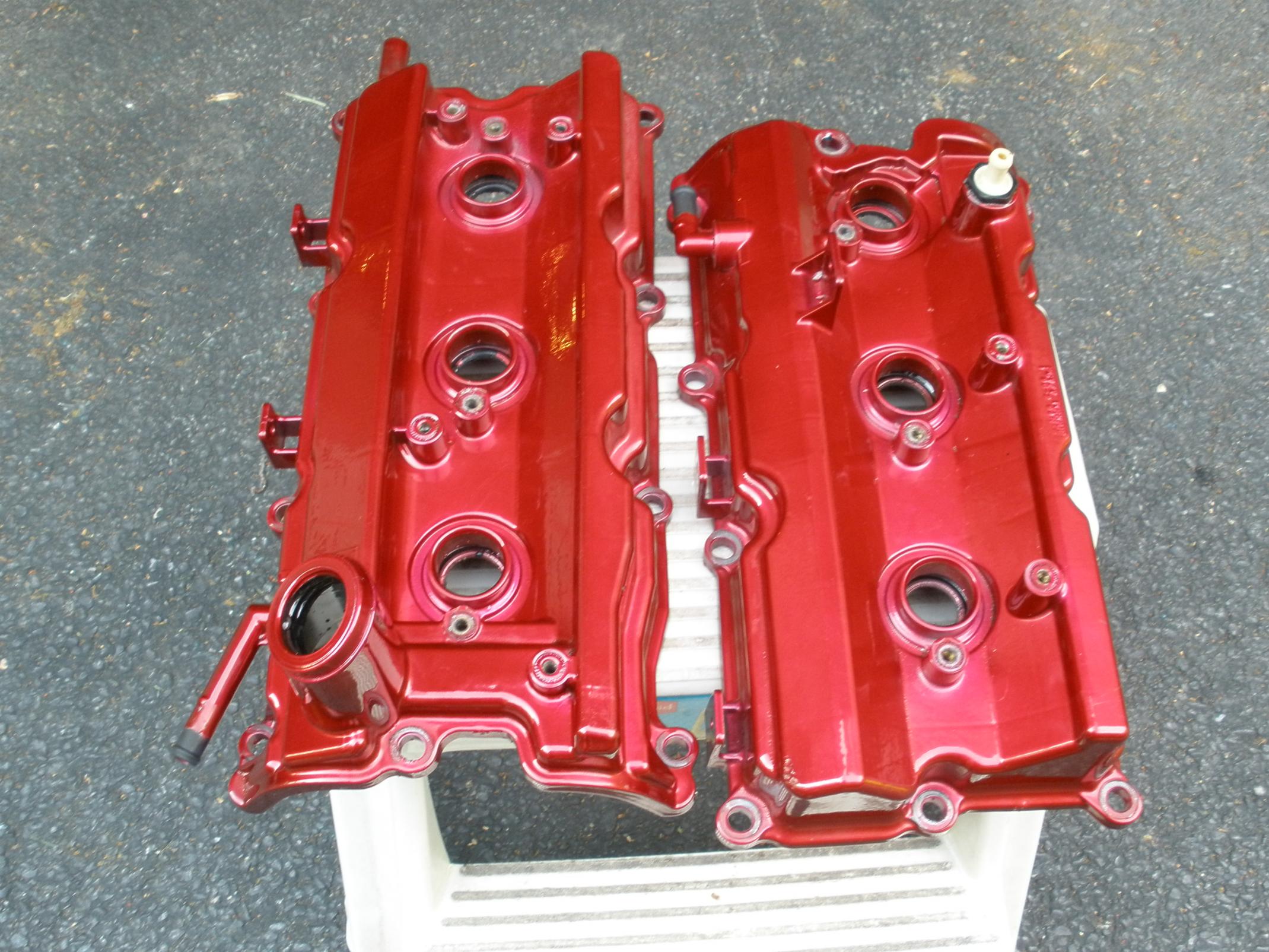 [FS] Valve Covers Ruby Red Nissan 350Z and 370Z Forum Discussion