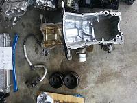OEM replacement parts &amp; some aftermarket-starter-gt-spec-brace-2-oil-pans-2-crank-pulleys.jpg