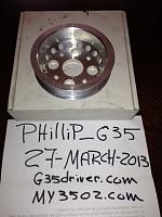 Original OEM Manifolds Gasket set,OEM O2 Sensors and Light pulley-pulley-3.jpg