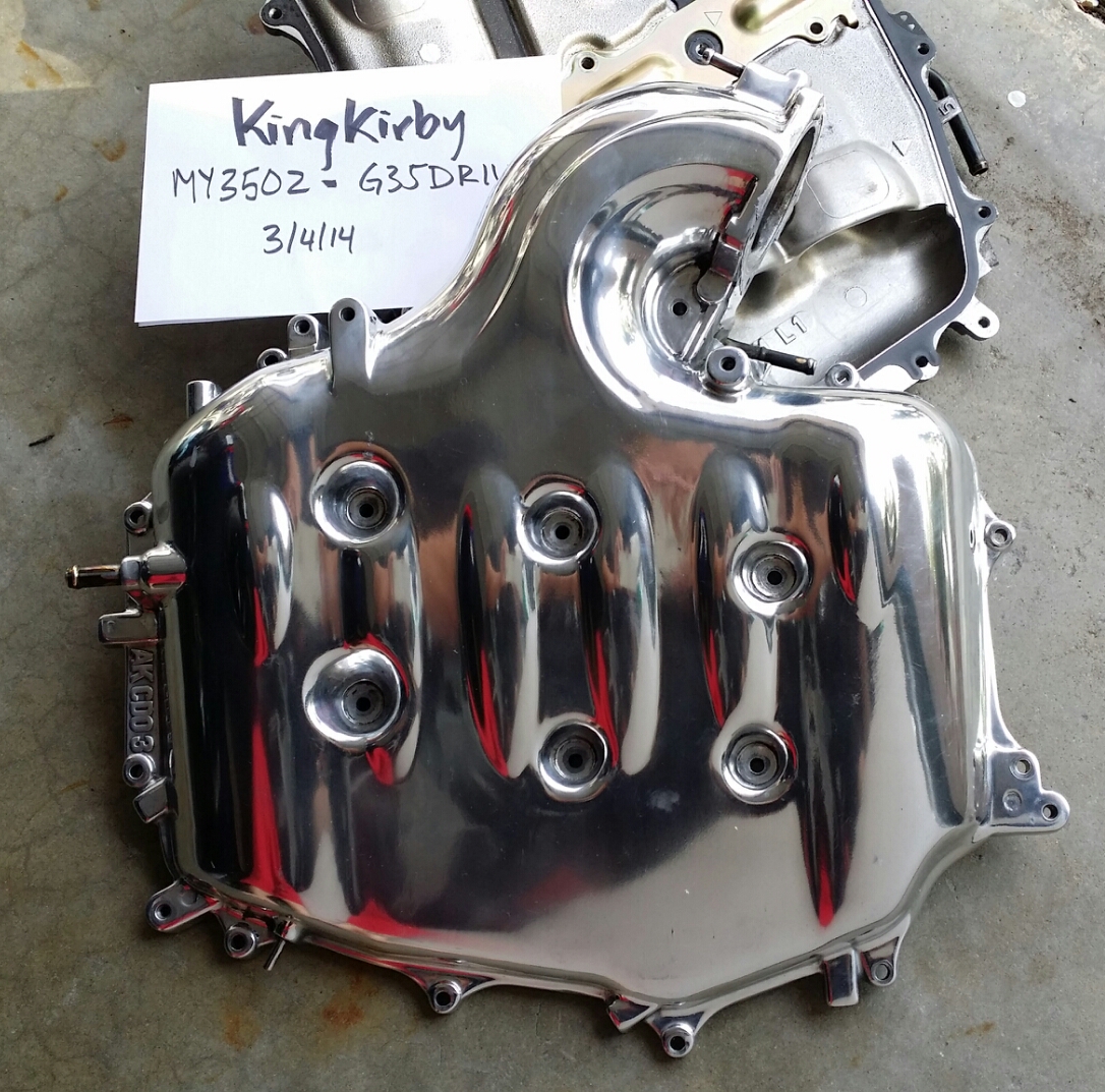 Oem Fs For Sale Polished Plenum G35350z My350zcom Nissan 350z