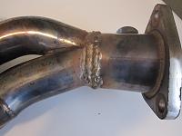 Used Nissan 350z VQ35DE Megan Racing Headers-driver-side-weld.jpg