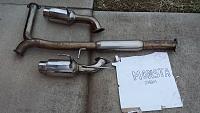 SS Exhaust, OEM Headers, Exhaust Muffler Shield-20140203_171234a.jpg