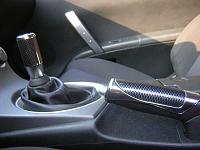 Carbon Fiber E-Brake Cover + Carbon fiber Nismo Shifter Pictures-picture-004.jpg