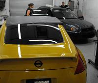 3M DO-NOC roof overlay installed.-350z-20dinoc-20carbon-20fiber-20-12-.jpg