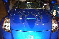 Lambo doors, vs3 body kit, custom paint and sound system-hood-paint.jpg