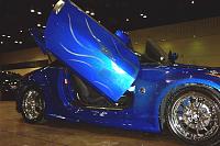 Lambo doors, vs3 body kit, custom paint and sound system-door-paint.jpg
