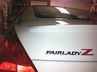 Got bored.. Decided to custom my Fairlady emblem!-386ab4dc.jpg