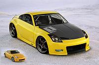 Any concept pictures of hoods / bumpers not produced?-nissan350z.jpg