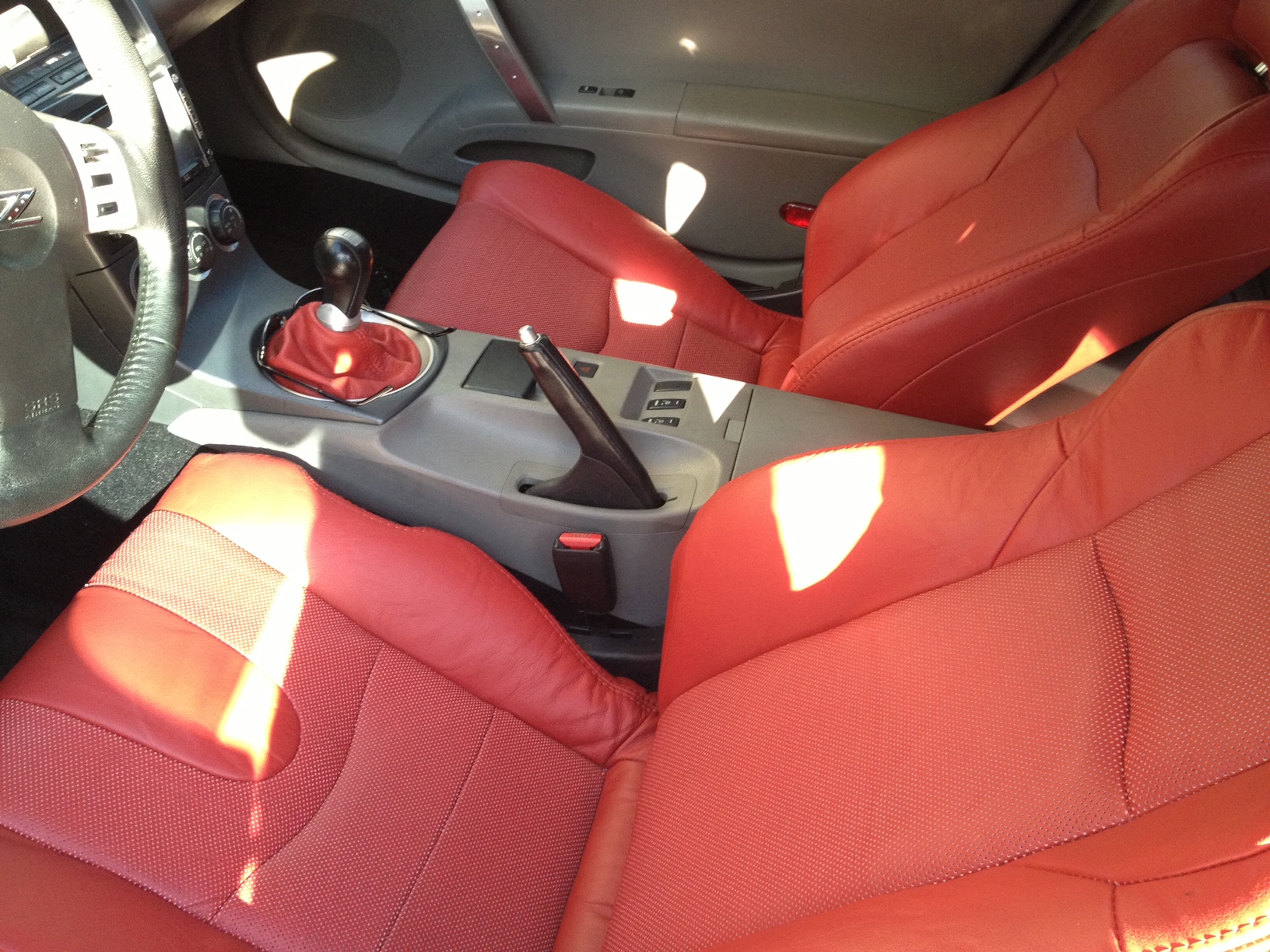 350z red interior