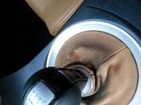 Leather around the shift.-20130603_195452.jpg