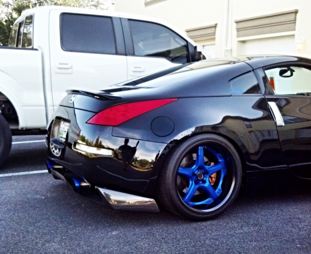 Voltex Diffuser with Bumper Tuck Nissan 350Z and 370Z