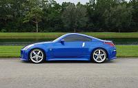 Anyone with pictures of Super Black 350Z with Vertex Body Kit?-350z-blue-5zigen-hyper-5zr-20-vertex-body-kit.jpg