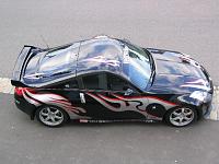 Black Track with Veilside V1 front lip and rear wing, NISMO sides, @ silver flames-tad-s-z-with-flames-from-above.jpg