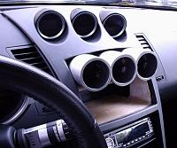 Custom Centre Console Gauge mount-mypod1.jpg