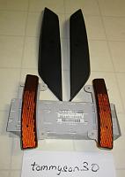 new eyelids and genuine nissan dark brown reflector -img_0193.jpg
