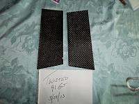 Kakumei Carbon Fiber B Pillar Overlays 03-08 Z-001.jpg