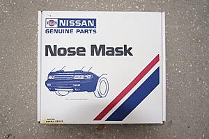03-05 350Z OEM Nose Mask / Bra - Black-icsz7.jpg