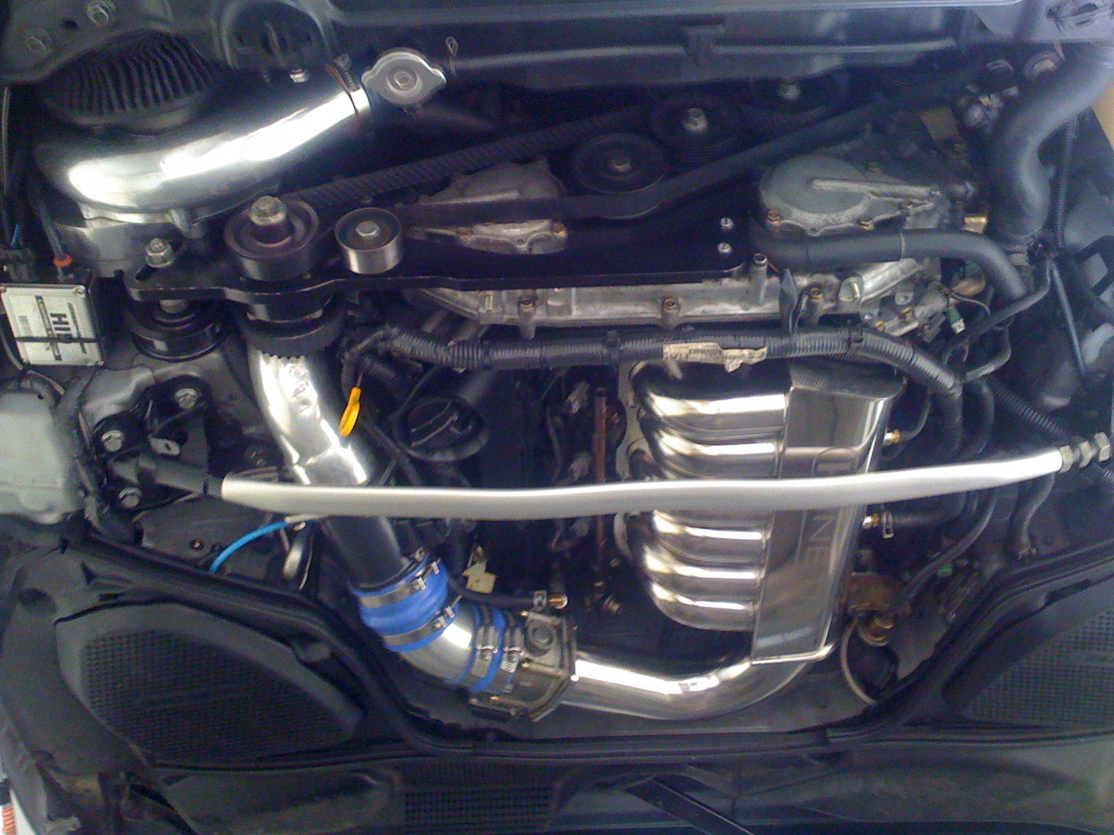 Vortech Supercharger + 50 hp Nitrous shot