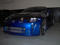 my blue powdercoated Vortech installed. pics-catscar-003.jpg