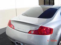 Black G35 coupe w/ Te37 (silver.)-back.jpg