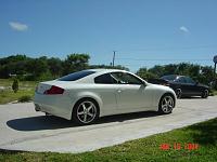 White G35 Coupe w/ 19&quot; Silver Axis Hiros...-hiro2.jpg