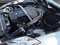 Installed polished Injen CAI w/black hoses and filter-injen1.jpg