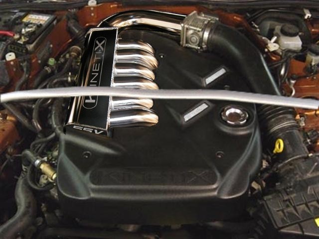 Kinetix Racing Velocity Intake Manifold & Engine Cover for Nissan VQ35DE