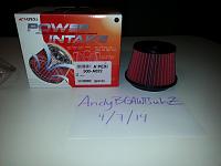 Mrev2, Full 3" Intake, Apexi filter, TB Spacer-apexi-1.jpg