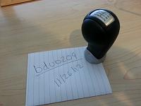 OEM Shift Knob &amp; Godspeed Lug Nuts-20121126_110026.jpg