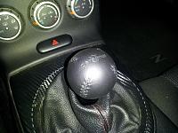Personal Shift Knob Black leather/Black Stitch-personal1.jpg