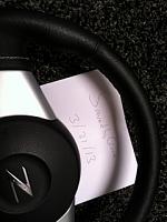 Custom blk leather/white stitching st wheel-img_0890.jpeg