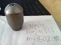 Used Nismo Titanium Shift Knob-photo.jpg